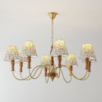 Camberaria Fabric Chandelier-Moonnatur