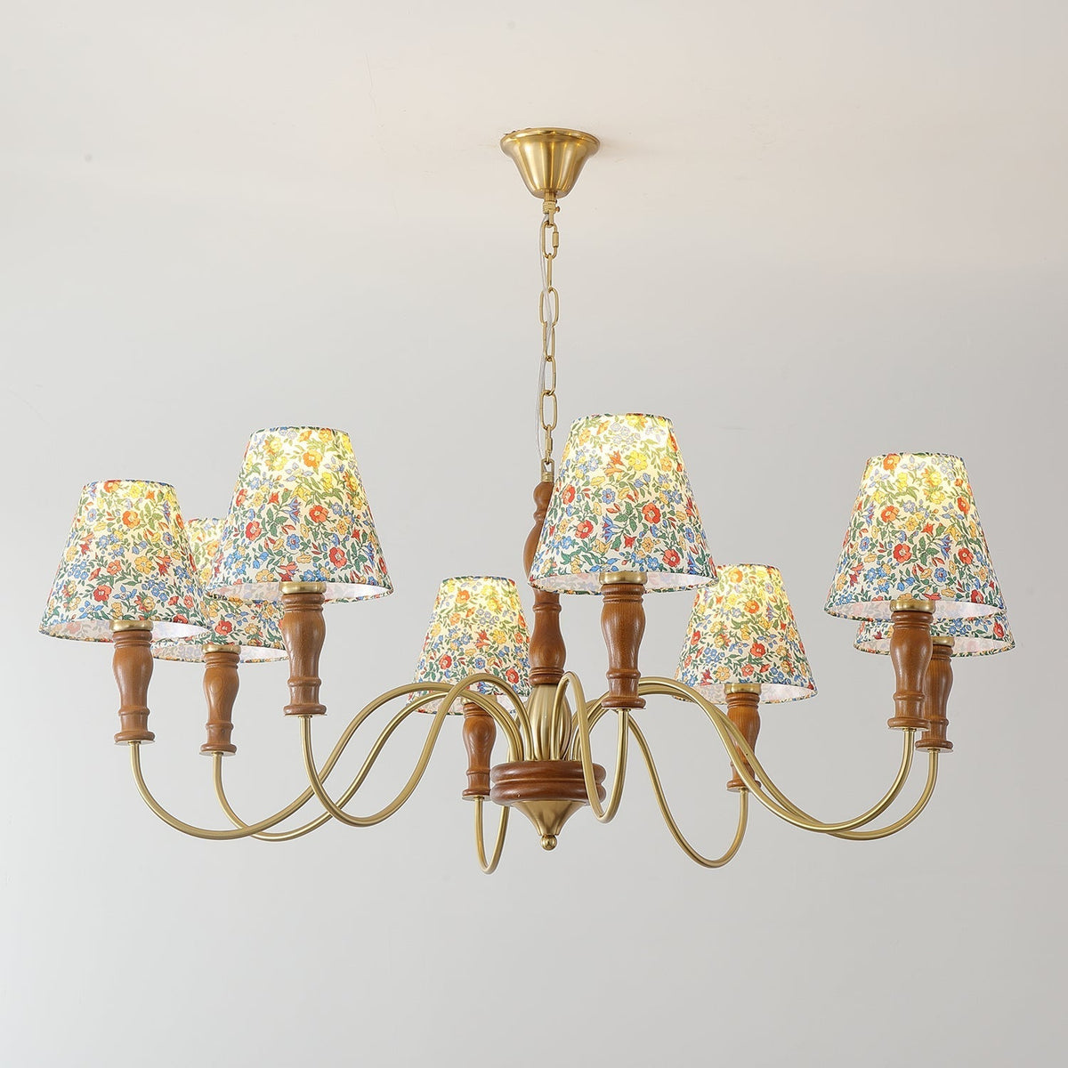 Camberaria Fabric Chandelier-Moonnatur