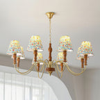 Camberaria Fabric Chandelier-Moonnatur