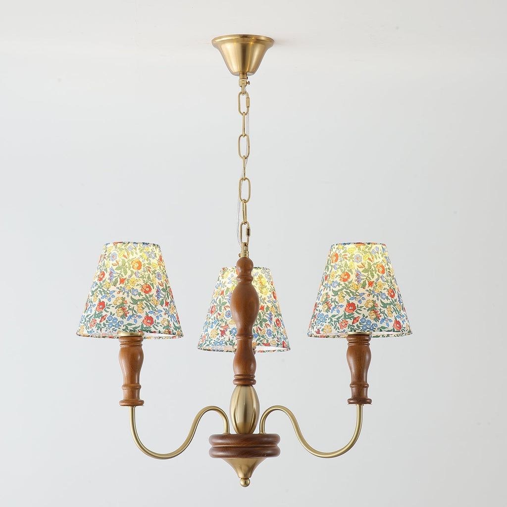 Camberaria Fabric Chandelier-Moonnatur