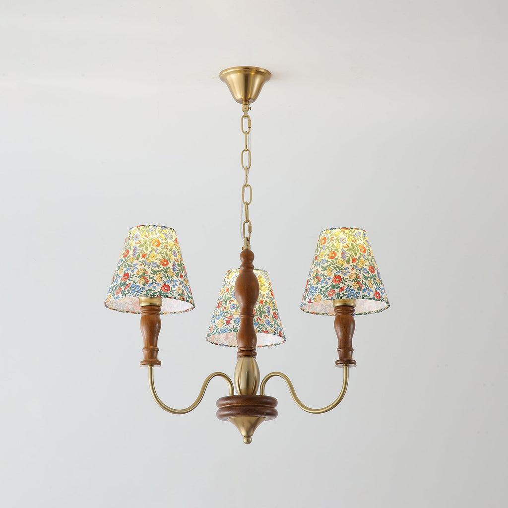 Camberaria Fabric Chandelier-Moonnatur