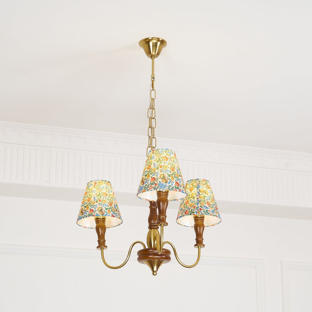 Camberaria Fabric Chandelier-Moonnatur