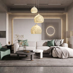 Rowenara Paper Pendant Light-Moonnatur