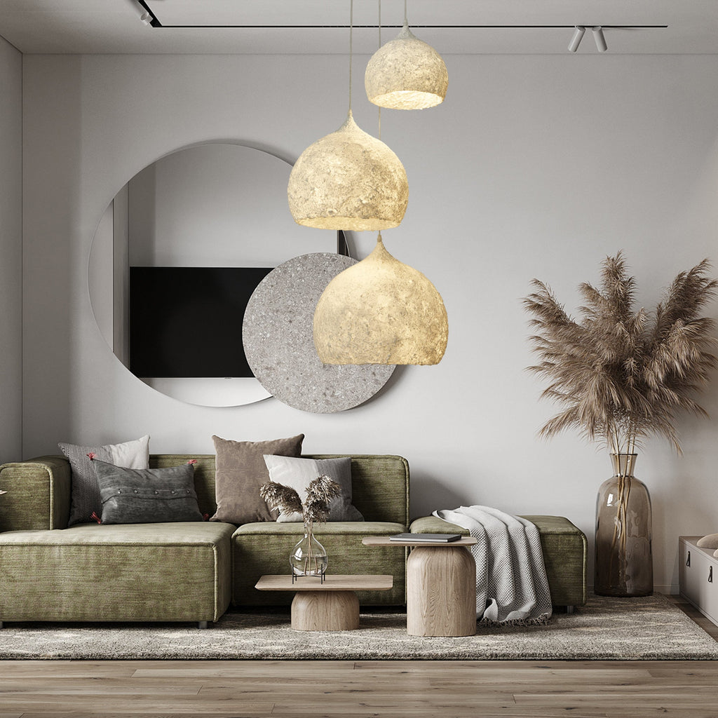 Rowenara Paper Pendant Light-Moonnatur