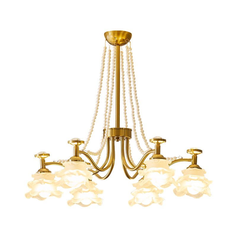 Cardenara Glass Chandelier-Moonnatur