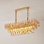 Caldenhill Glass Chandelier-Moonnatur