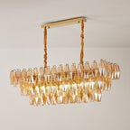 Caldenhill Glass Chandelier-Moonnatur
