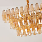 Caldenhill Glass Chandelier-Moonnatur