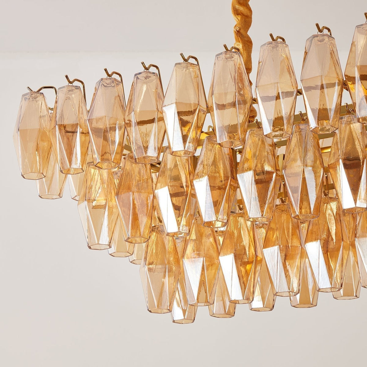 Caldenhill Glass Chandelier-Moonnatur