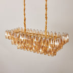 Caldenhill Glass Chandelier-Moonnatur