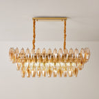Caldenhill Glass Chandelier-Moonnatur