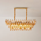Caldenhill Glass Chandelier-Moonnatur