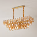 Caldenhill Glass Chandelier-Moonnatur