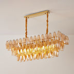 Caldenhill Glass Chandelier-Moonnatur