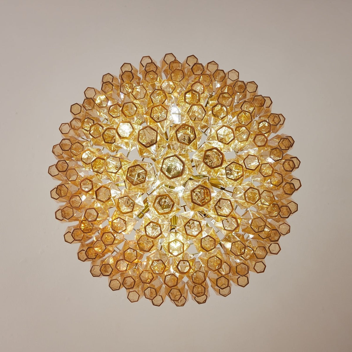 Brevenley Glass Chandelier-Moonnatur