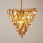 Brevenley Glass Chandelier-Moonnatur