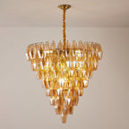 Brevenley Glass Chandelier-Moonnatur