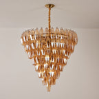 Brevenley Glass Chandelier-Moonnatur