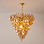 Brevenley Glass Chandelier-Moonnatur