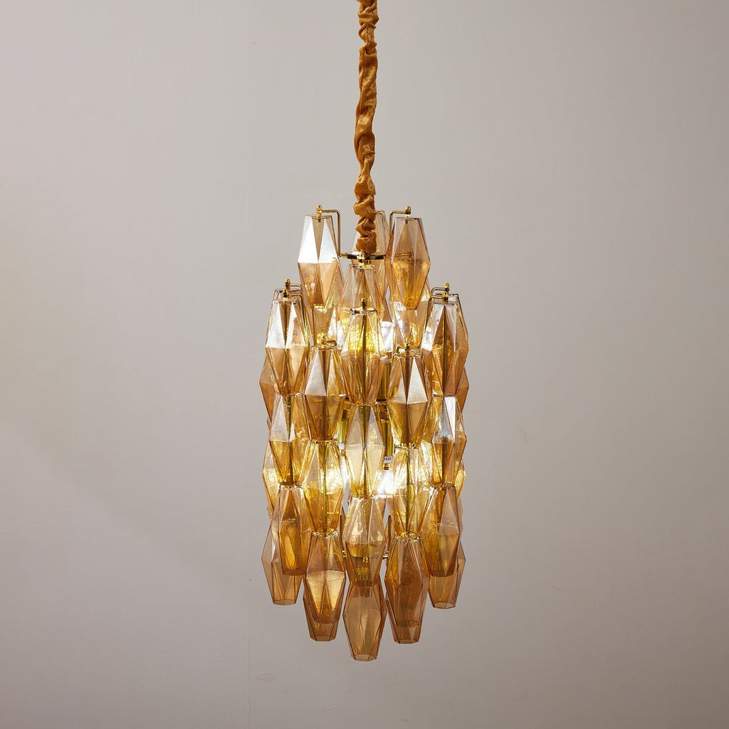 Barrowcove Glass Chandelier-Moonnatur