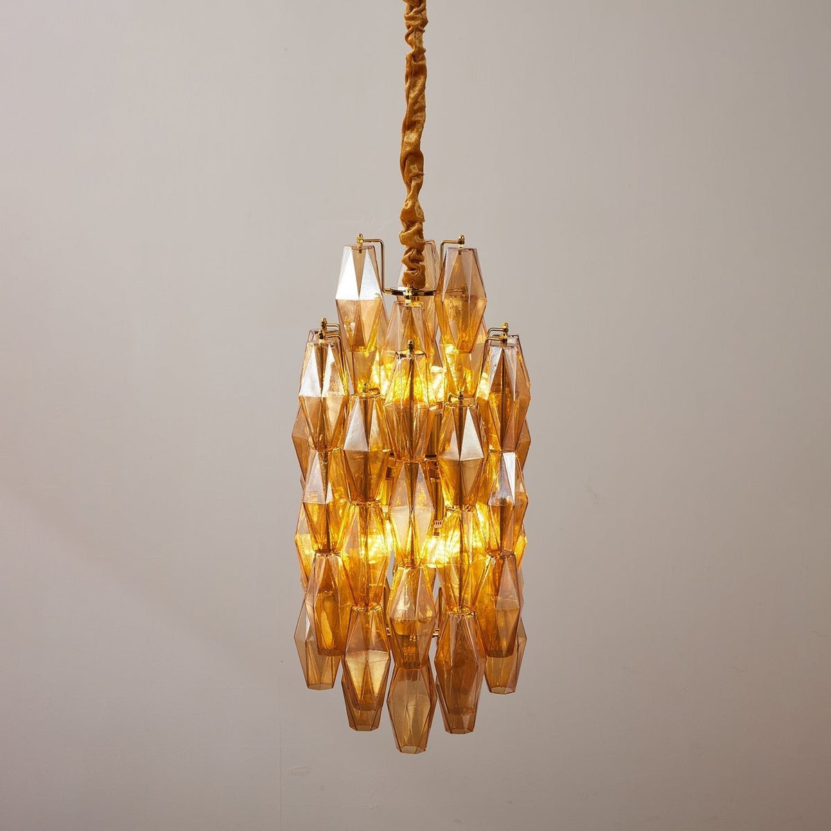 Barrowcove Glass Chandelier-Moonnatur
