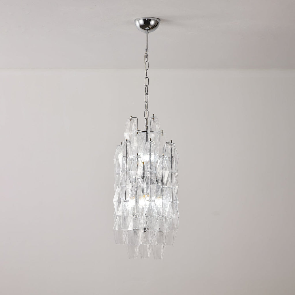 Barrowcove Glass Chandelier-Moonnatur