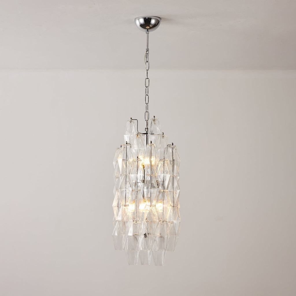Barrowcove Glass Chandelier-Moonnatur