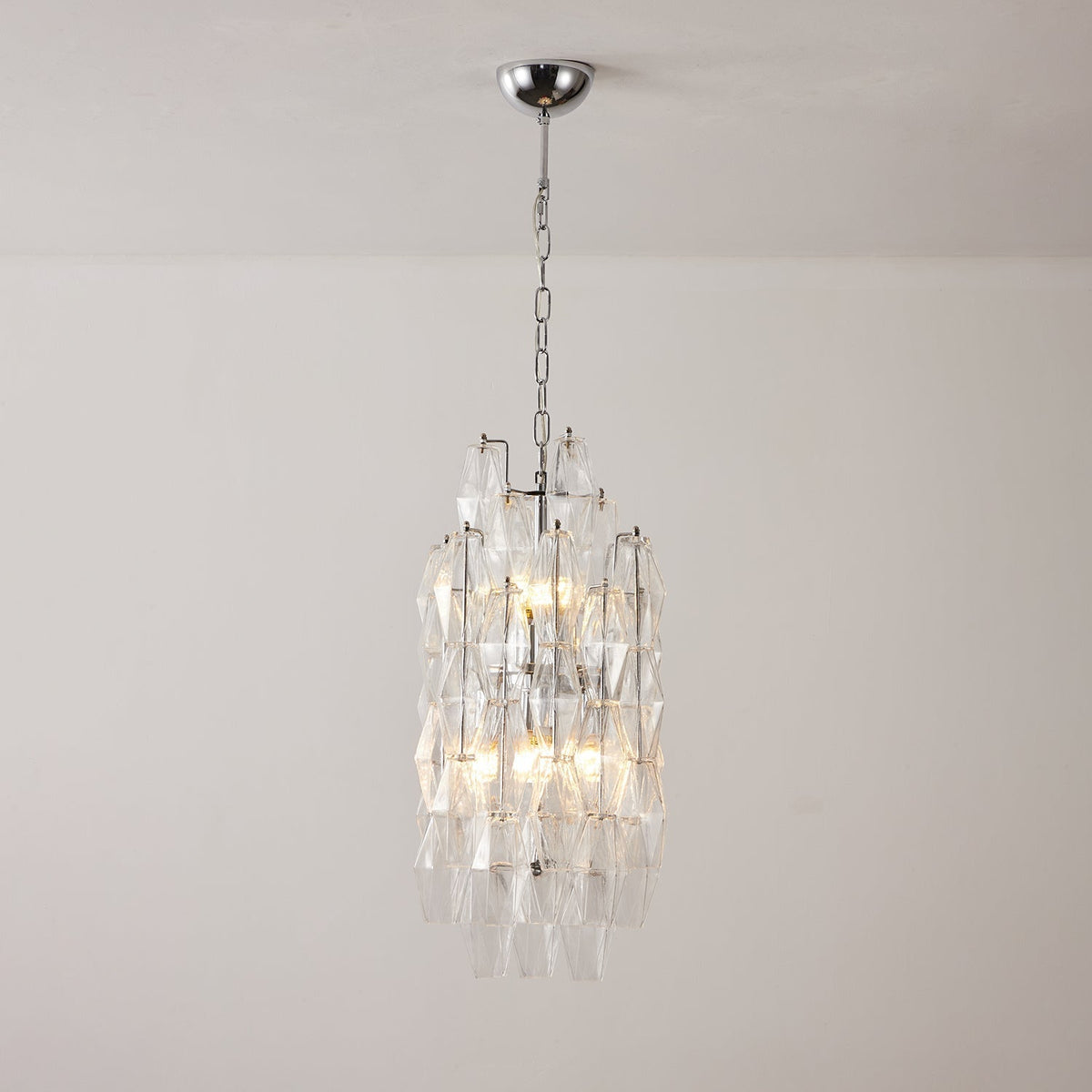 Barrowcove Glass Chandelier-Moonnatur