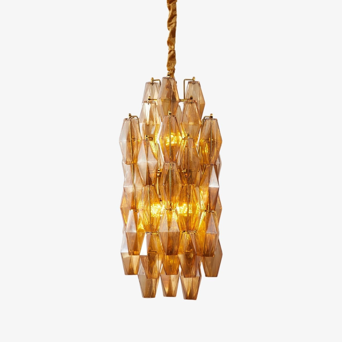 Barrowcove Glass Chandelier-Moonnatur