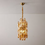 Barrowcove Glass Chandelier-Moonnatur