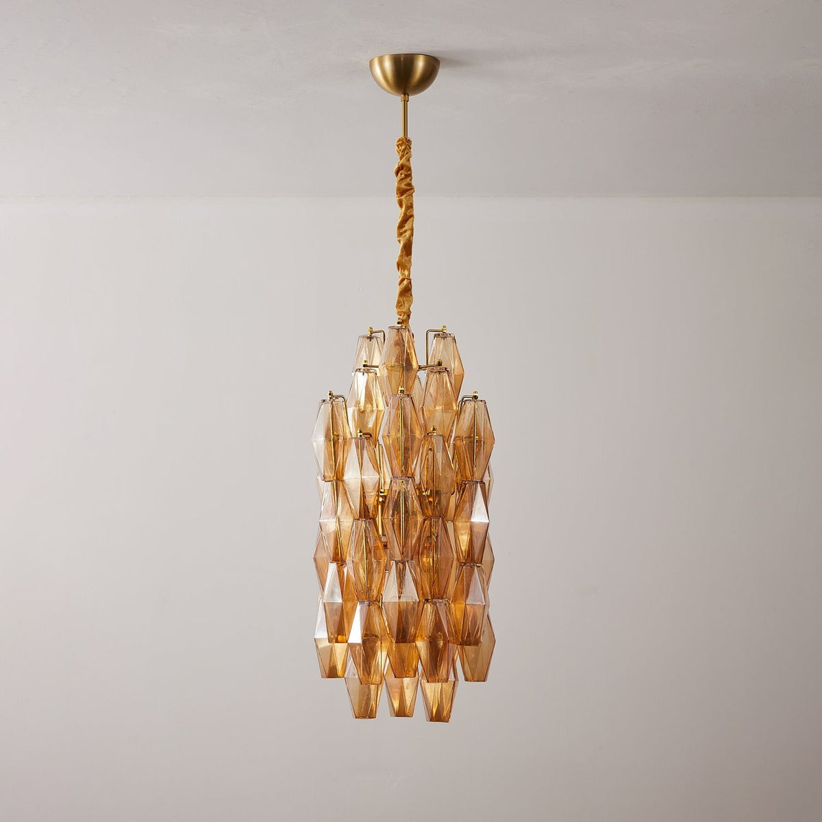 Barrowcove Glass Chandelier-Moonnatur