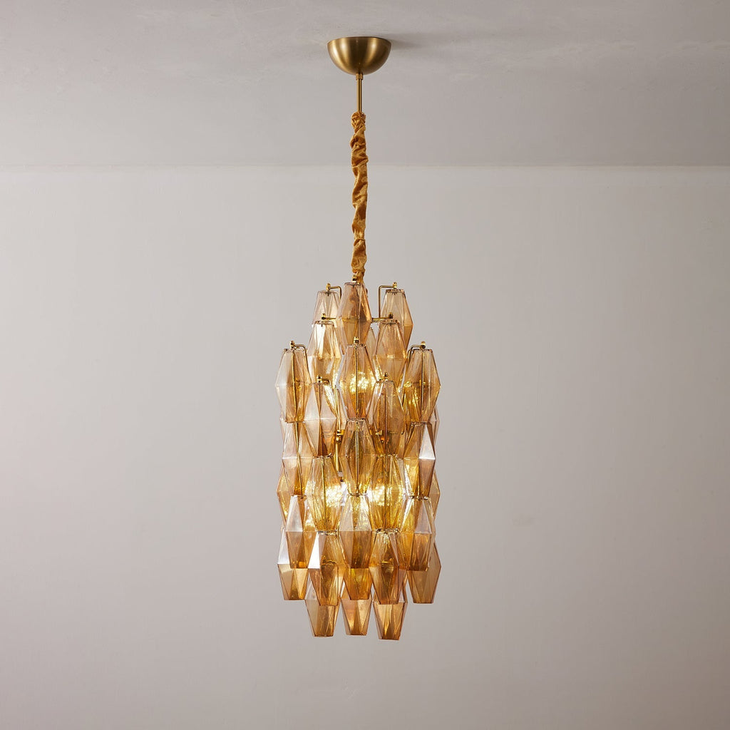 Barrowcove Glass Chandelier-Moonnatur