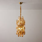 Barrowcove Glass Chandelier-Moonnatur