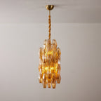 Barrowcove Glass Chandelier-Moonnatur