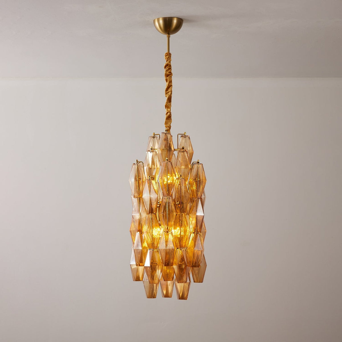 Barrowcove Glass Chandelier-Moonnatur