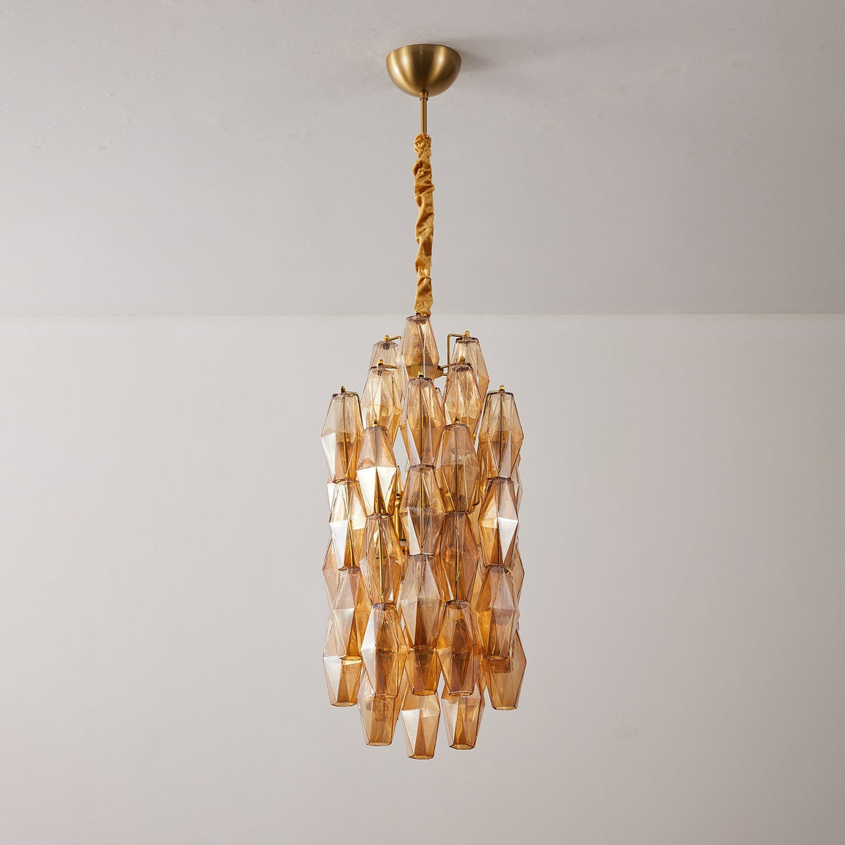 Barrowcove Glass Chandelier-Moonnatur