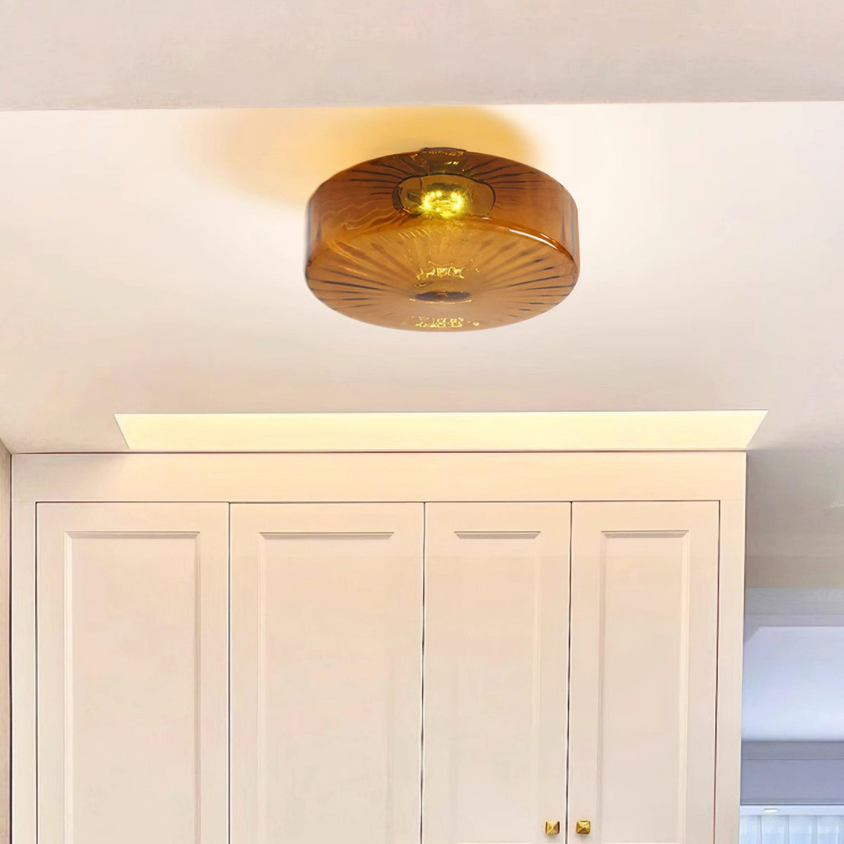 Lathenelis Glass Ceiling Light-Moonnatur