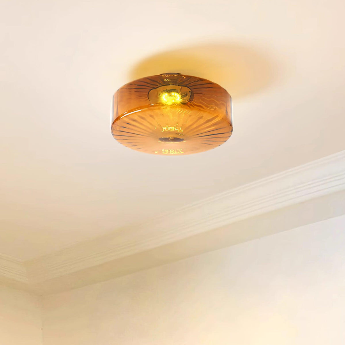 Lathenelis Glass Ceiling Light-Moonnatur
