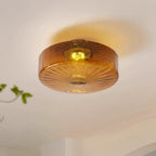Lathenelis Glass Ceiling Light-Moonnatur