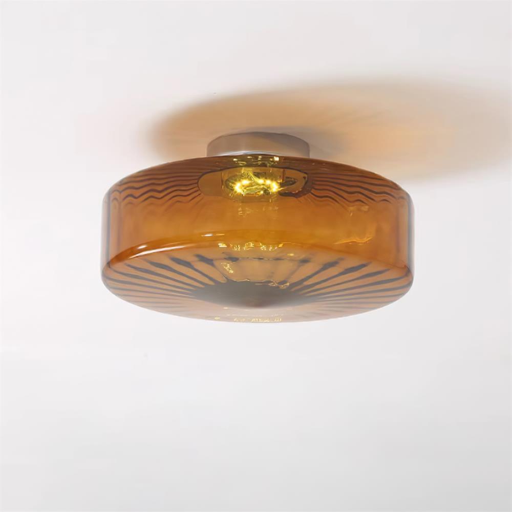 Lathenelis Glass Ceiling Light-Moonnatur
