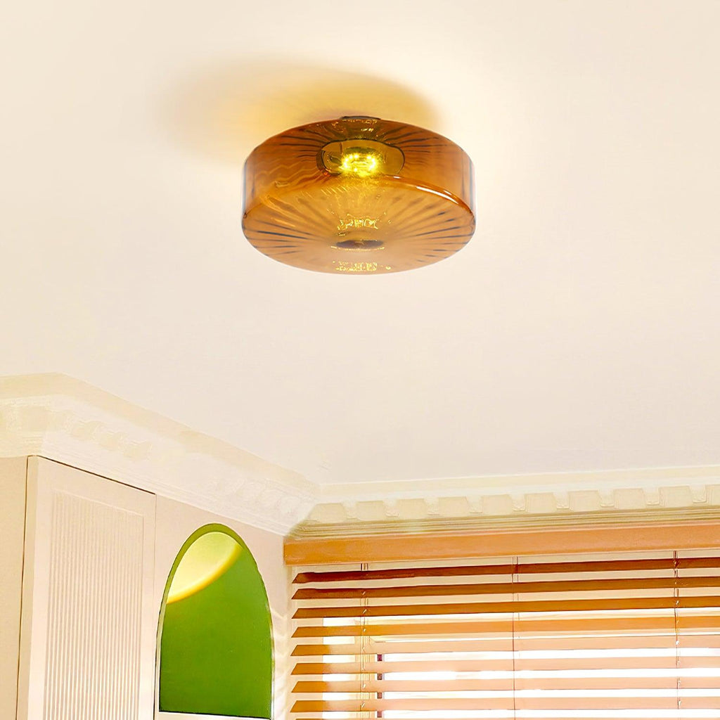 Lathenelis Glass Ceiling Light-Moonnatur