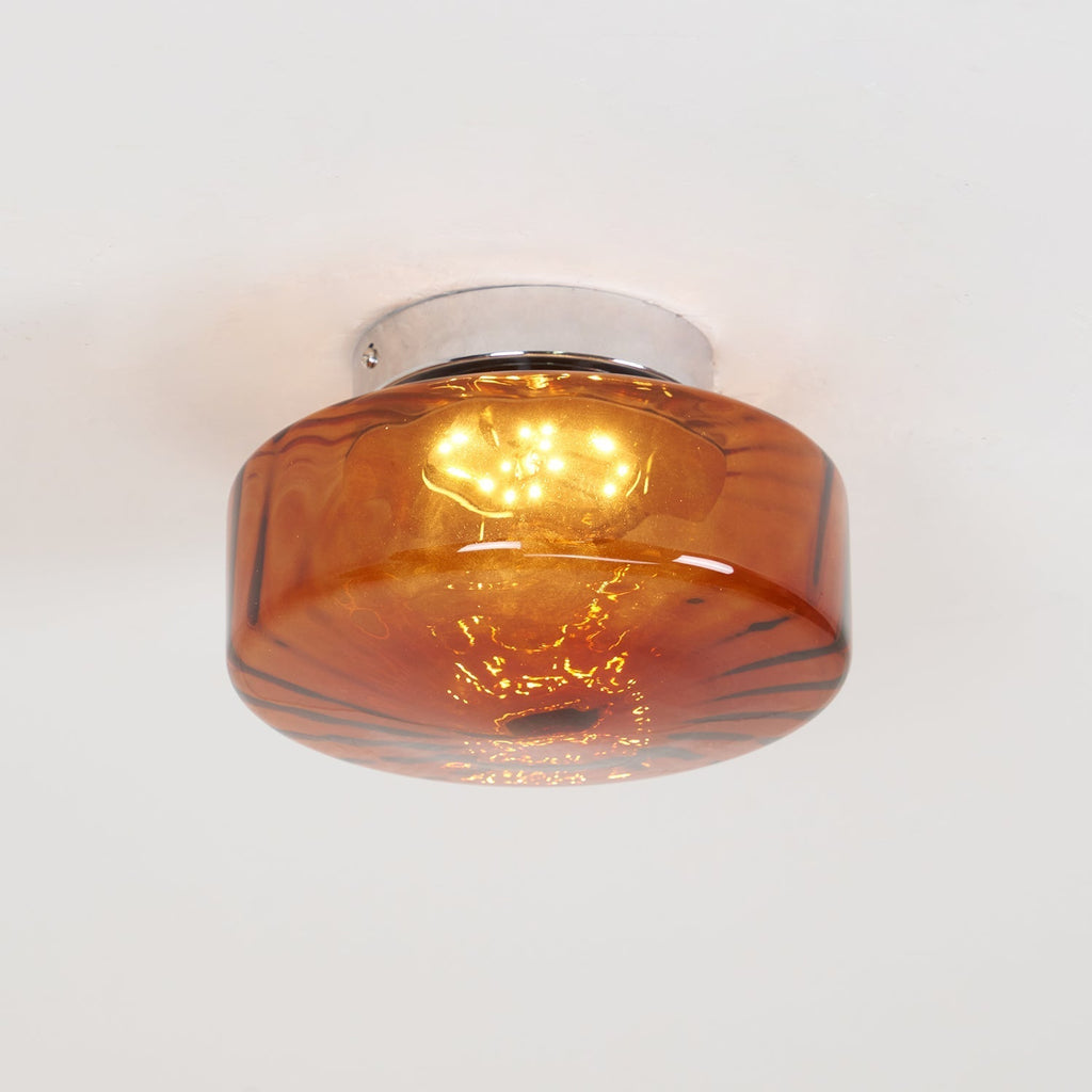 Lathenelis Glass Ceiling Light-Moonnatur