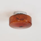 Lathenelis Glass Ceiling Light-Moonnatur