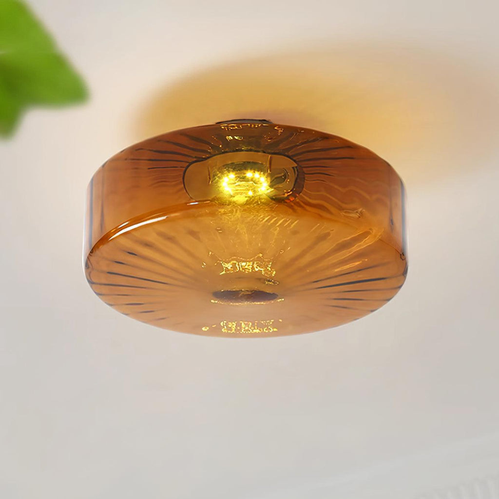 Lathenelis Glass Ceiling Light-Moonnatur