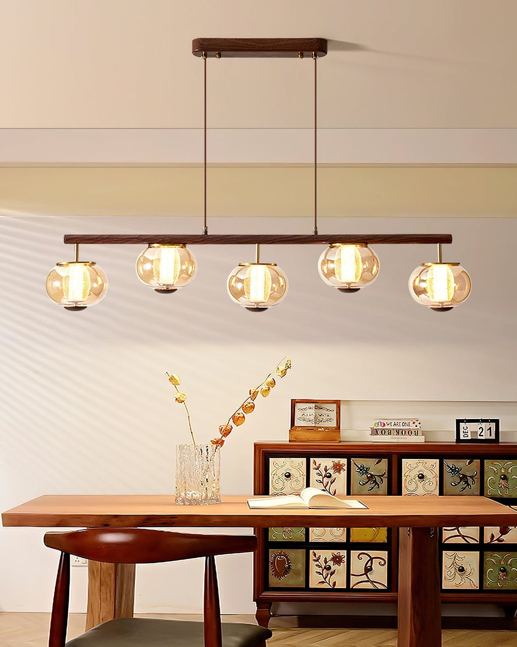 Cavenorie Glass Pendant Light-Moonnatur