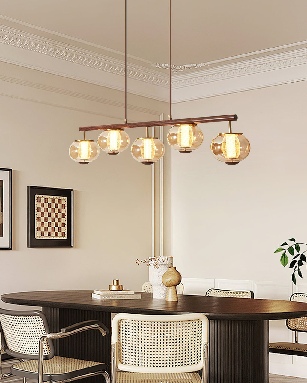 Cavenorie Glass Pendant Light-Moonnatur