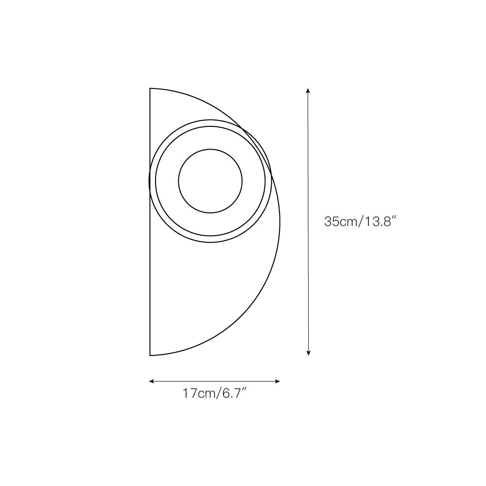 Gildenenora Travertine Wall Light-Moonnatur