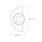 Gildenenora Travertine Wall Light-Moonnatur