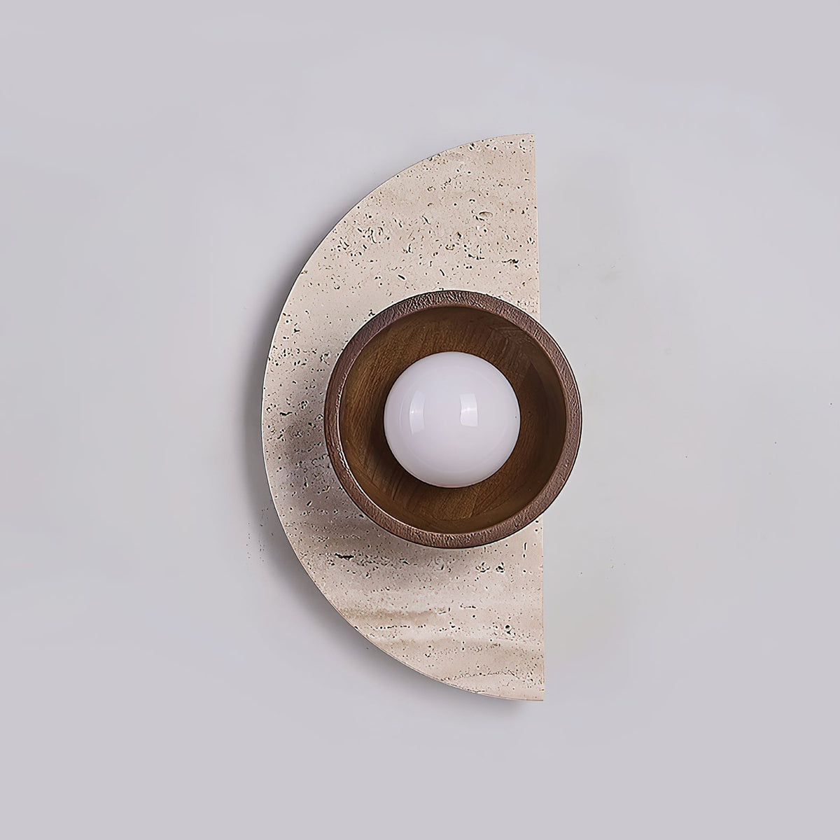 Gildenenora Travertine Wall Light-Moonnatur
