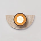 Gildenenora Travertine Wall Light-Moonnatur